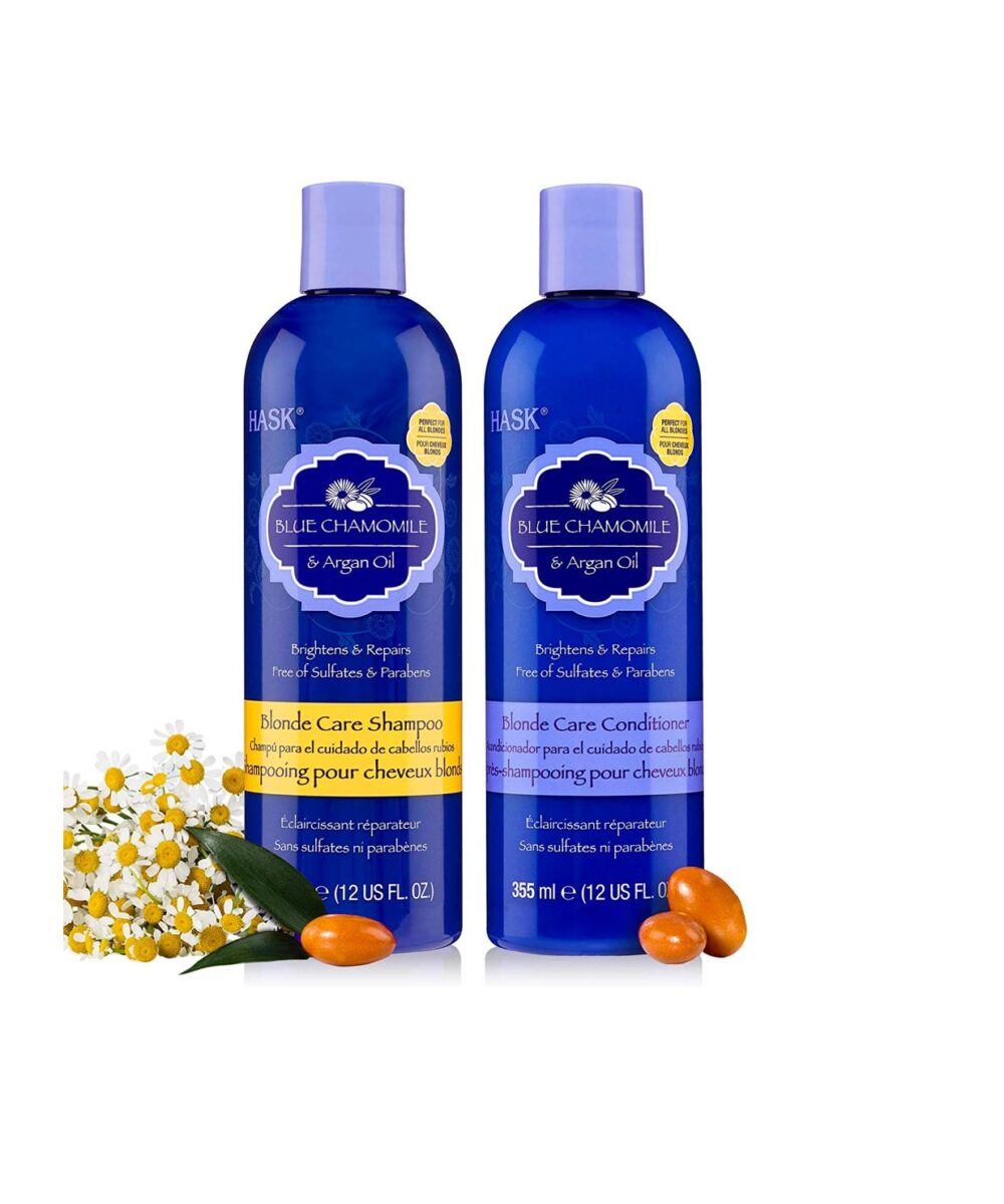 HASK BLUE CHAMOMILE Shampoo and Conditioner
